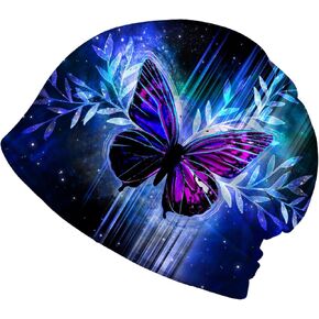 Dragonfly Mandala Women's Slouchy Beanie Hat Cute Turban Hats Cancer Headwear Caps Baggy Skull Sleep Scarf