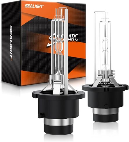 SEALIGHT D4S HID Bulbs,66440 42402 42402WX (‎42402C1) for HID Assembly 6000K Cool White with 1:1 Mini Size, Plug and Play, Pack of 2 in Saudi Arabia