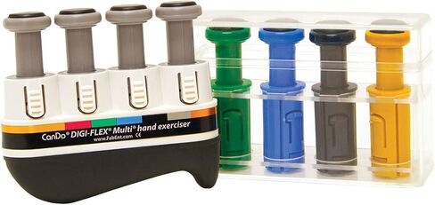 CanDo 10-3744S Digi-Flex Multi Progressive Starter Pack Includes Frame, Heavy, 4 Red/1 Yellow/1 Red/1 Green/1 Black Buttons in Kuwait