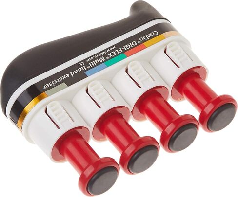 CanDo 10-3744S Digi-Flex Multi Progressive Starter Pack Includes Frame, Heavy, 4 Red/1 Yellow/1 Red/1 Green/1 Black Buttons in Kuwait