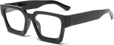 MAXJULI Oversized Reading Glasses Blue Light Blocking,Readers for Women Men Anti Glare Filter Fashion Eyeglasses 5006 in Saudi Arabia