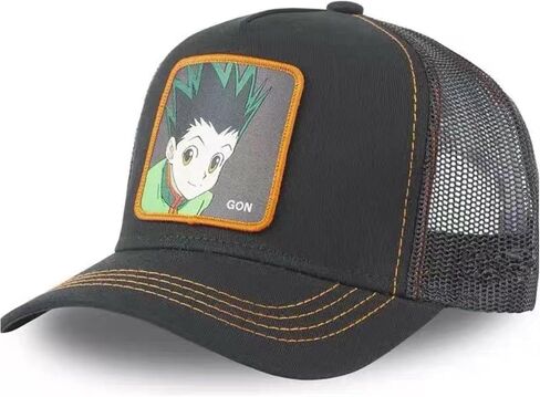 الحيوان أنيمي Snapback الرجال النساء الهيب هوب أبي شبكة قبعة بيسبول قبعة سائق الشاحنة قبعة رياضية في الهواء الطلق in Saudi Arabia