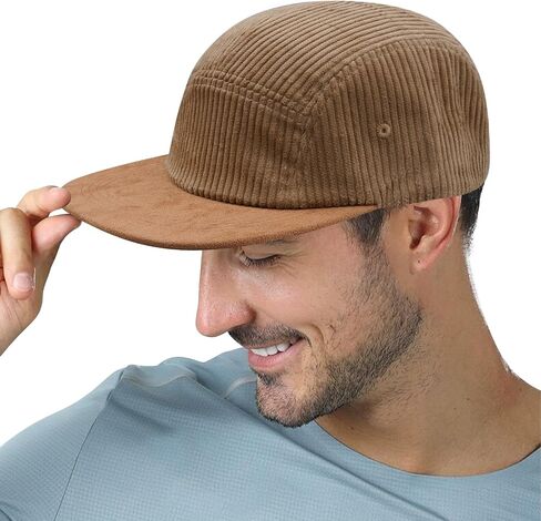CLAPE 5 لوحة قبعة بيسبول حافة مسطحة Snapback قبعة سائق الشاحنة قابل للتعديل مخيم قبعة سروال قصير أبي قبعة الجلد المدبوغ الذروة قبعات كروية in Kuwait