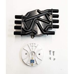 Distributor Flat Cap Rotor For MerCruiser Volvo Penta 5.0L, 5.7L, 6.2L V8 MPI - 898253T29, 8M0060495, 3858975, 3858977, 18-5247, 8M0061335