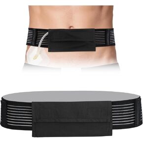 Pd القسطرة غسيل الكلى البريتوني حزام حامل مع الحقيبة أنبوب تغذية يغطي الوتد/G/J لوازم أنبوب تثبيت المعدة البطن in Kuwait