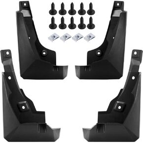 SPEEDWOW Mud Guards Front and Rear 4Piece Splash Guards Fender Fit for Toyota RAV-4 2019-2022.（No Drilling Required）