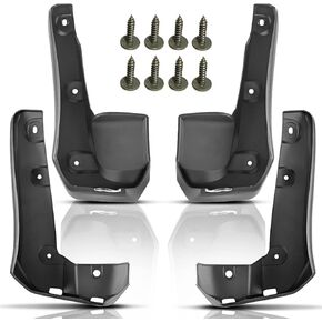 YHTAUTO Mud Flaps Splash Guards Replacement for Honda Civic 2012 2013 2014 2015 Sedan, Mudguards Mudflaps Accessories for Cars Wheel Protector with Hardware Kit, Front & Rear 4Pcs Set