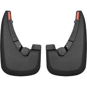 Husky Liners - Front & Rear Mud Guards | 2009 - 2023 Ram 1500/Ram 1500 Classic, 2010 - 2018 Ram 2500/3500 w/Single Rear Wheels & with OEM Fender Flares, Front & Rear Set - Black, 4 Pc | 58186