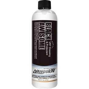 Nanoskin BLACK AWESOME Silicone-Free VRT Dressing Protectant 1 Gallon – Adjustable Like-New Finish to Vinyl, Rubber, Tire, Trim, Plastic, Interior & More | Safe for Cars, Trucks, Motorcycles, RVs