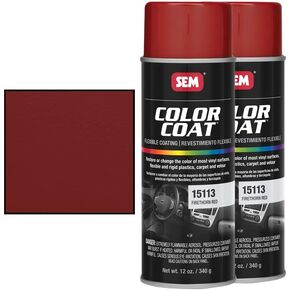 SEM 15113, Firethorn Red, Color Coat, Vinyl Paint (2)