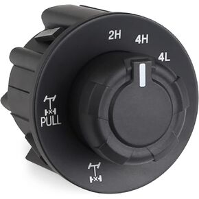 4WD Switch 4x4 E-Locker Override Control Switch Knob Compatible with 2009-2014 Ford F150 Replacement for AL3Z-14B166-BA AL3Z14B166BA 4 Wheel Drive Switch