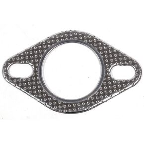 BEONEO-120-06310-0002 (2.5 Inch) 2.5" ID 2 Bolt MLSG High Temp Exhaust Gasket (Qty 2) - Heavy Duty be made of Metal And Fiber Laminate.