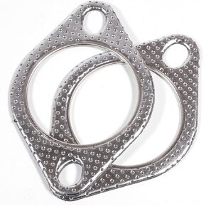 BEONEO-120-06310-0002 (2.5 Inch) 2.5" ID 2 Bolt MLSG High Temp Exhaust Gasket (Qty 2) - Heavy Duty be made of Metal And Fiber Laminate. in Kuwait