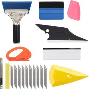 9P Window Tinting Tool Kit, Window Film Installation Tools Vehicle Vinyl Wrap Application Kit