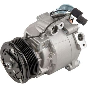 AC Compressor & A/C Clutch For Mitsubishi Lancer Outlander & Outlander Sport Replaces QS90 w/ 6-Groove 95mm Pulley - BuyAutoParts 60-03149NA New in Saudi Arabia