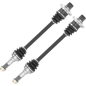 Rear Left/Right CV Axle Shaft Assembly for 2006-2009 Yamaha Rhino 450, 2004-2007 Rhino 660, 5UG-F530T-20-00 5UG-F53B0-21-00, 5UG-F530U-20-00 5B4-F531H-00-00, 2 Rear Axle