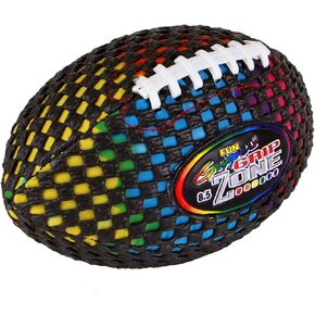 fun gripper - Grip Zone 8.5" Pee Wee Footballs - All Grip - Kids Footballs (New Look & Feel) Full Grip Foam mesh Footballs, Size 6-9 by: Saturnian I P.E. Supplier