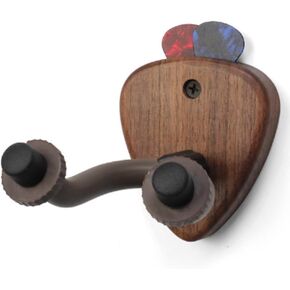 حامل وشماعة جيتار مثبتة على الحائط من Hidear، مناسبة للجيتار والقيثارة والبانجو والباس والكمان in Kuwait