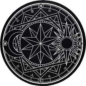 Homcomoda Gaming Chair Mat for Hardwood Floor Anti-Slip Round 47 Inch Floor Protector Low-Pile Computer Chair Mat for Office Gaming Room Home Decor in Kuwait