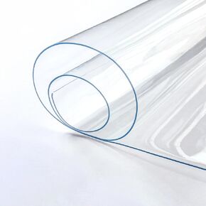 Large Clear Floor Mat 72" x 48" - Pet Flooring Protector, Clear Plastic Rug Protector, Vinyl Floor Mat - Ideal for Hardwood Floors, Home & Office Use - Waterproof and Easy to Clean