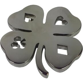 Four Leaf Clover Poker Weight (Silver) in Saudi Arabia