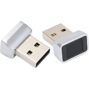 USB Fingerprint Reader, for Windows 10 Hello, for PC Laptop Computer, Portable Mini Security Key Biometric Fingerprint Scanner, 360 Degree Touch Fast Matching in Kuwait