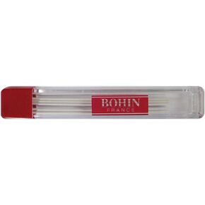 Bohin Extra Fine Chalk Pencil Refill 6/Pkg-White
