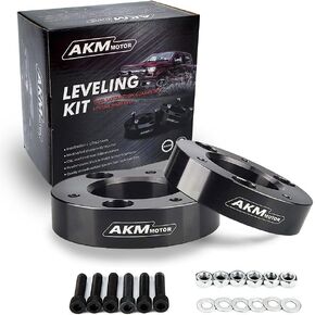 AKM F150 Lift Kit Front 2.5" fit F150 04-22 2WD 4WD Front Strut Spacer Suspension Lift Leveling Kits Lift Spacers（Updated version）