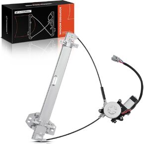 A-Premium Electric Power Window Regulator with Motor Compatible with Honda Element 2003-2010 Front Right Passenger Side