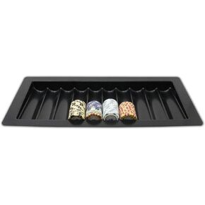 DA VINCI 10 Row 500 Chip Capacity Las Vegas Style Dealer Table Chip Tray