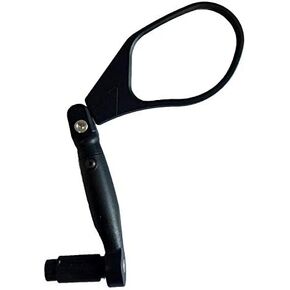 Hafny New Handlebar Bike Mirror, HD,Blast-Resistant, Glass Lens, HF-MR088LS (Left) (HF-M903B-FR01 (Handlebar Fitting One Pair, Blue Glass))
