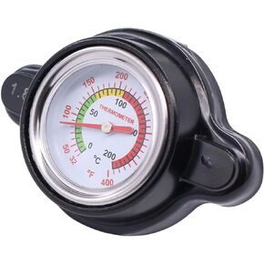 MOTOKU High Pressure Radiator Cap with Temp Gauge 1.8 Bar for Polaris Outlaw 525 Predator 500 Ranger 570 700 800 900 1000 Scrambler 400