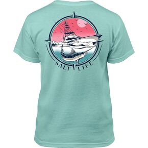 Salt Life Girls' Youth Maritime Marlin Short Sleeve Tee