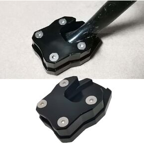 CNC Aluminum Kickstand Side Stand Enlarge Extension Foot Pad Support Compatible for 2019-2022 Hunter Cub CT125 Trail 125 & Monkey 125 Z125 (2019-2024)
