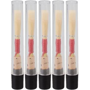 Bstinay 5PCS Oboe Reeds Bamboo Material Oboe ReedsWoodwind Instruments Accessories German Style