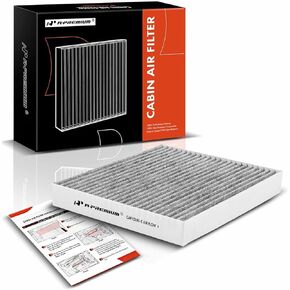 A-Premium Cabin Air Filter w/Activated Carbon Compatible with Toyota, Lexus, Land Rover, Scion, Subaru, Pontiac, Jaguar - 4Runner, Avalon, Camry, Corolla, Highlander, ES300h, GS350 - Replace# CF10285