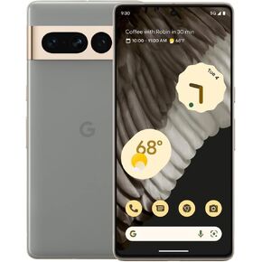 Google Pixel 7 Pro - 5G Android Phone - GSM Unlocked Smartphone with Telephoto Lens, Wide Angle Lens, and 24-Hour Battery - 256GB - Hazel (Renewed) in Saudi Arabia