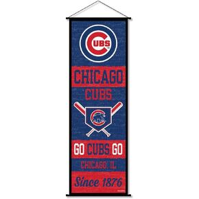 Chicago Baseball Banner and Scroll Sign