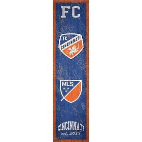 Fan Creations MLS FC Cincinnati Unisex FC Cincinnati Heritage Banner 6x24 Sign, Team, 6 x 24