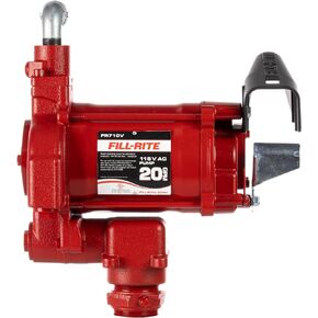 Fill-Rite FR713V 115V 20 GPM Fuel Transfer Pump w/AST Remote | Gasoline, Diesel, Kerosene, Ethanol Blends, Methanol Blends & Biodiesel up to B20