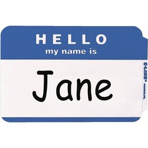 C-line Hello My Name Is Adhesive Name Badges (CLI92235)