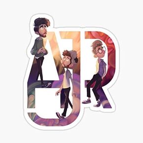 AJR: The Click Galaxy Sticker - Sticker Graphic - Auto, Wall, Laptop, Cell, Truck Sticker for Windows, Cars, Trucks