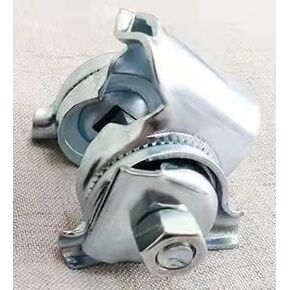 محول مشبك مقعد Fito 7/8 بوصة (22.2 مم) لسروج السكك الحديدية القياسية (فضي) in Kuwait