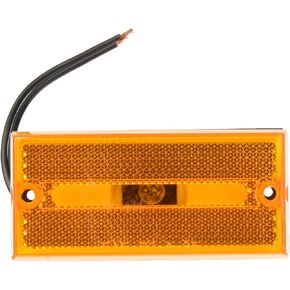 Peterson Manufacturing V132A Amber Rectangular Clearance/Side Marker Light