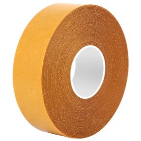 Double Sided Fabric Tape Heavy Duty,Universal High Tack Strong,1.18inx66FT(20m) Super Sticky Resistente Clear Tape,Strong Wall Adhesive with Fiberglass Mesh,Easy Use Mounting Tape