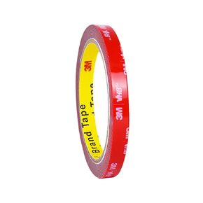 Double Sided Tape, Heavy Duty Mounting Tape, Very High Bond Waterproof Foam Tape, for LED Strip Lights, Car Decor, Home Decor and Office Decor (Gray,1 inch x 15.6Ft)， Made of 3m Tape