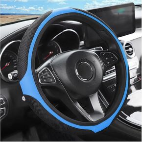 LoyaForba Car Steering Wheel Cover, Universal 14.5-15 Inch, Soft Anti-Slip Neoprene Protector for Steering Wheel, Breathable Odorless and Elastic Stretch, Car Accessory for SUV, Van, Truck (Beige) in Kuwait