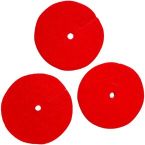 LEONARK 3 Packs Fencing Sword Replaceable Pad Heavy Felt Alternative Pad for Fencing Epee Foil Saber Sword Guard