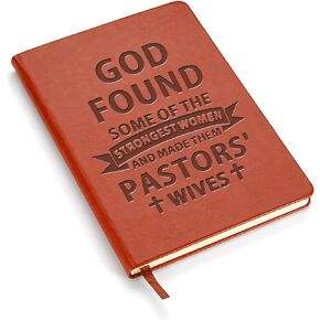 LBWCER Pastors Wife Gift Religious Notebook Pastor Appreciation Gifts Christian Gift for Women Pastors Wife Funny Preacher Wife Notebook (Pastors Wife 2)