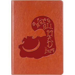 Alice Quote Gift Alice Leather Journal Notebook Wonderland Gift Alice Fairy Tales Writing Notebook Wonderland Inspired Gifts (Alice style 9)